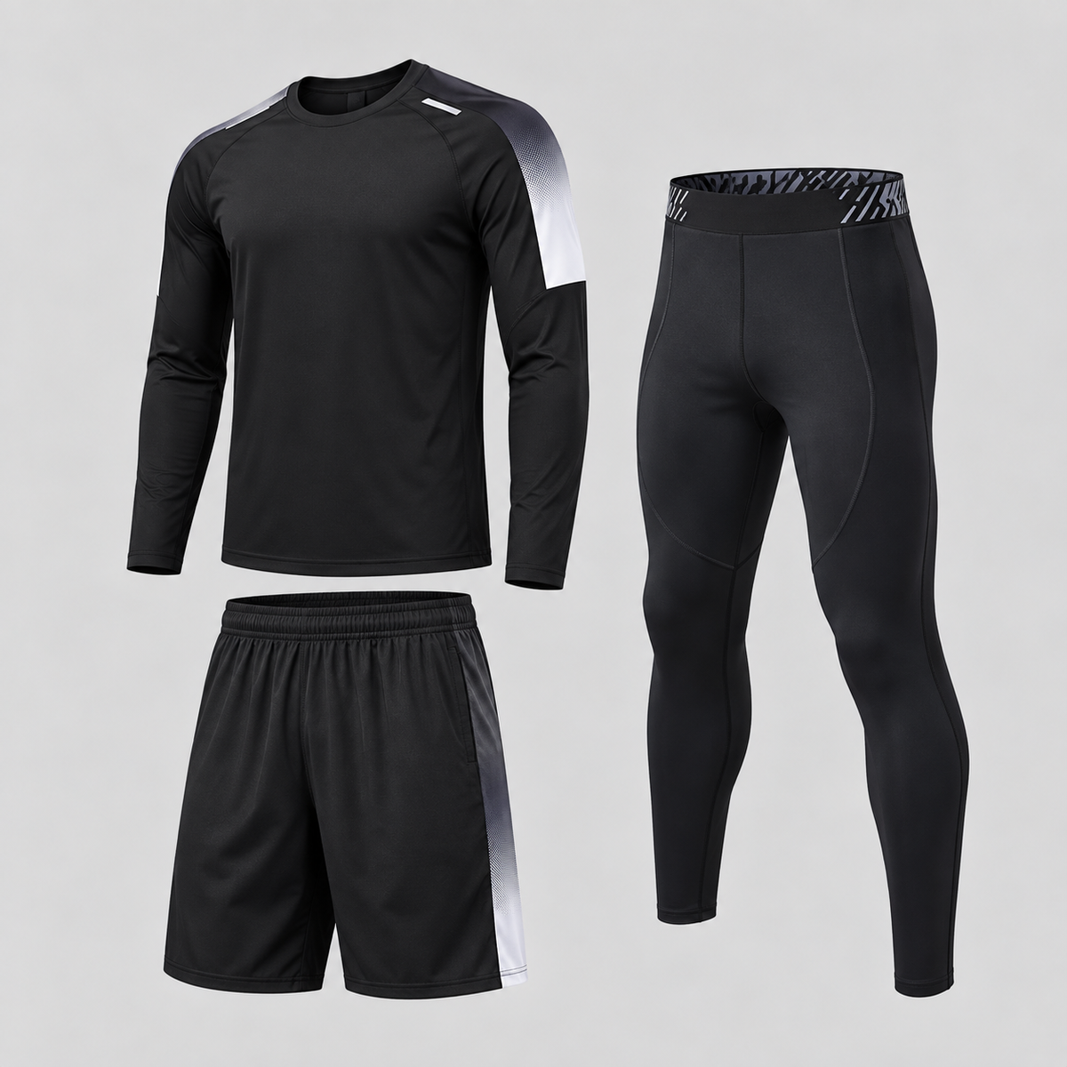 Men's Compression Trousers for Fitness and Training