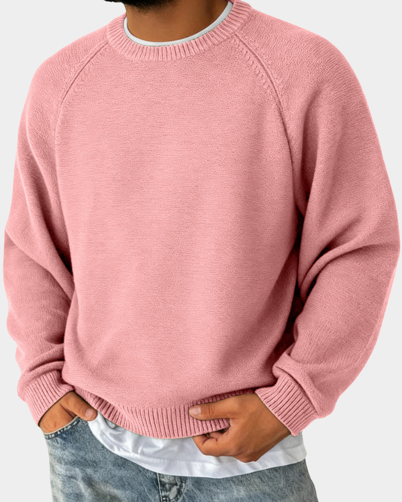 Men's Soft Crew Neck Sweater