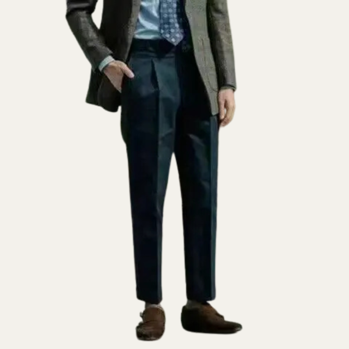 The Sirmione Men’s Casual Business Loose Fit Trousers