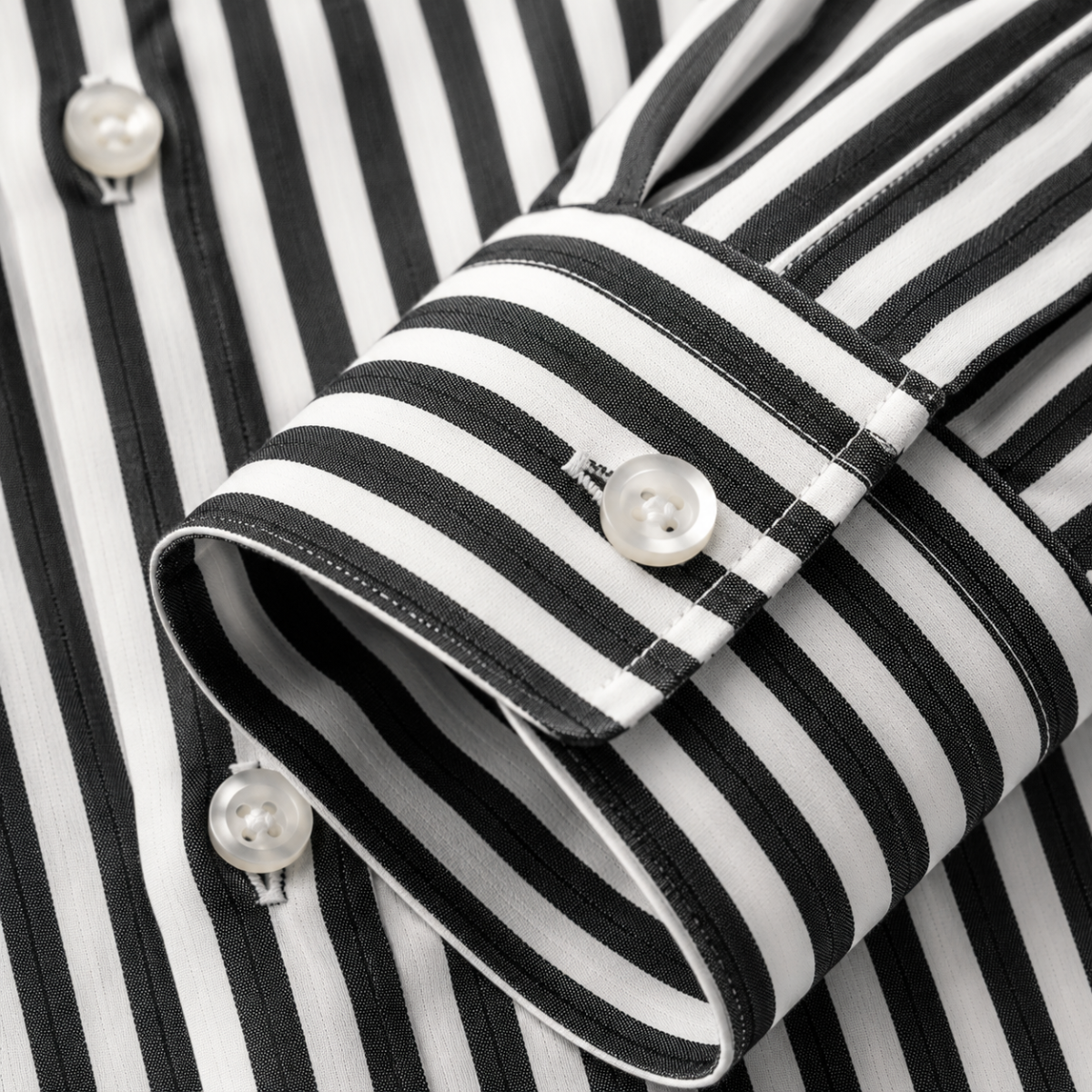 The Asheville Men’s Breathable Smart Fit Striped Linen Shirt