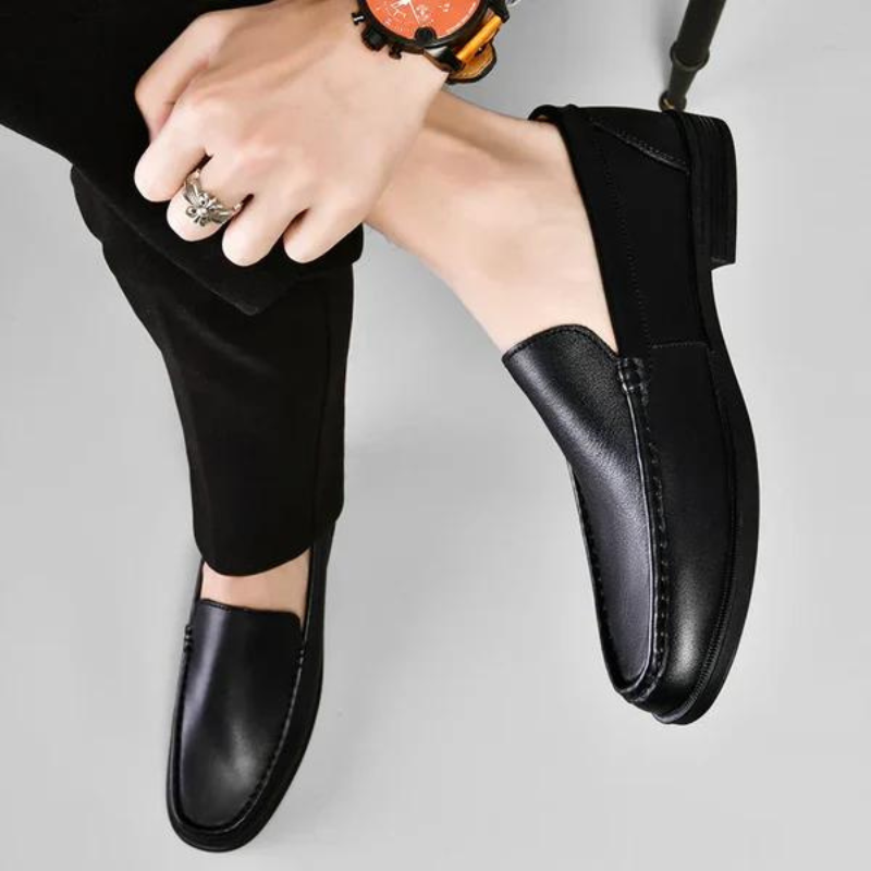 Italian Leather Loafers