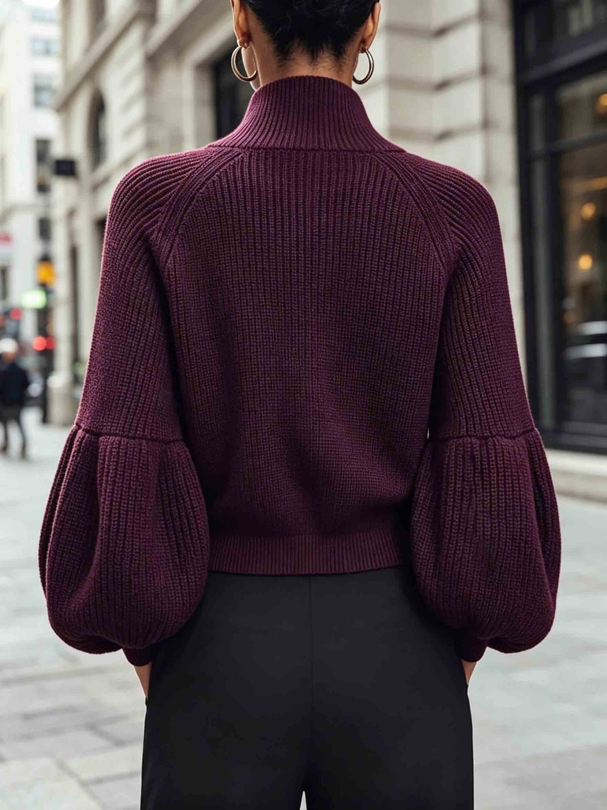 Anthea | Short Zip-Up Cardigan