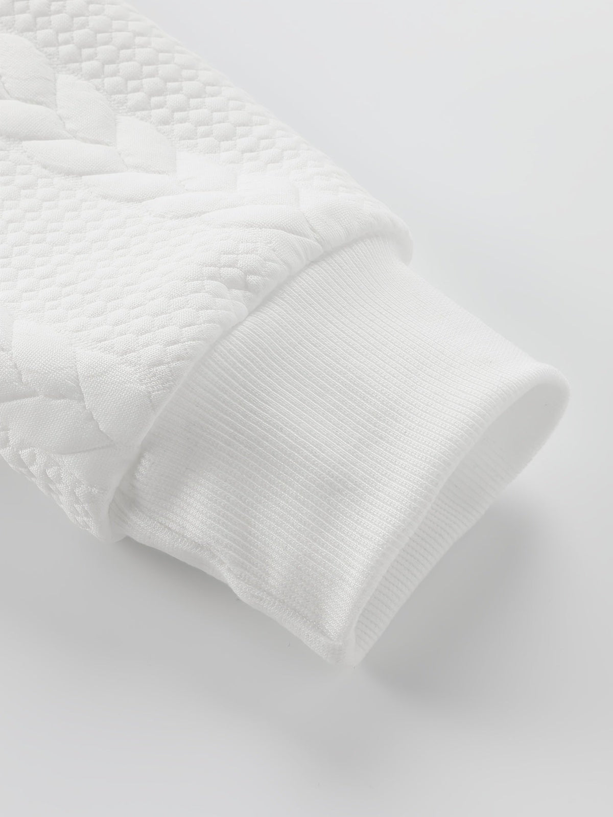 Maddox | Textured Crew Neck Pullover