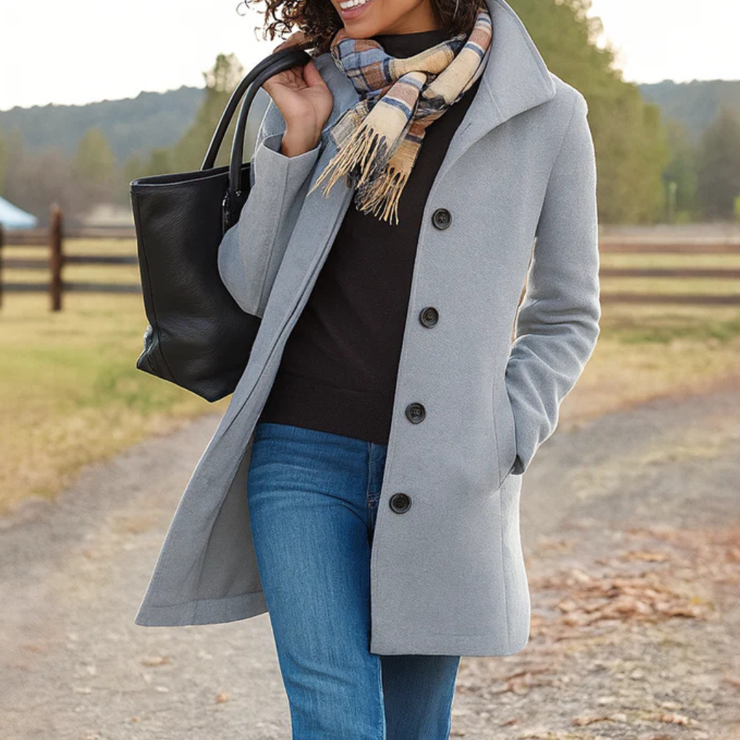 Chic Women's Heritage Coat for Cozy Elegance