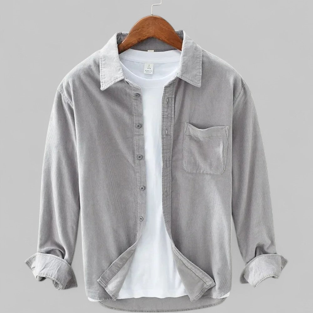 Men's Cord Shirt | Retro Style, Modern Comfort