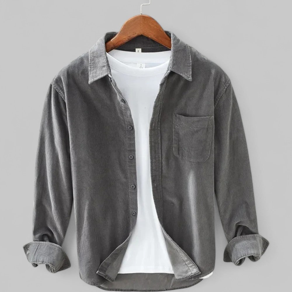 Men's Cord Shirt | Retro Style, Modern Comfort