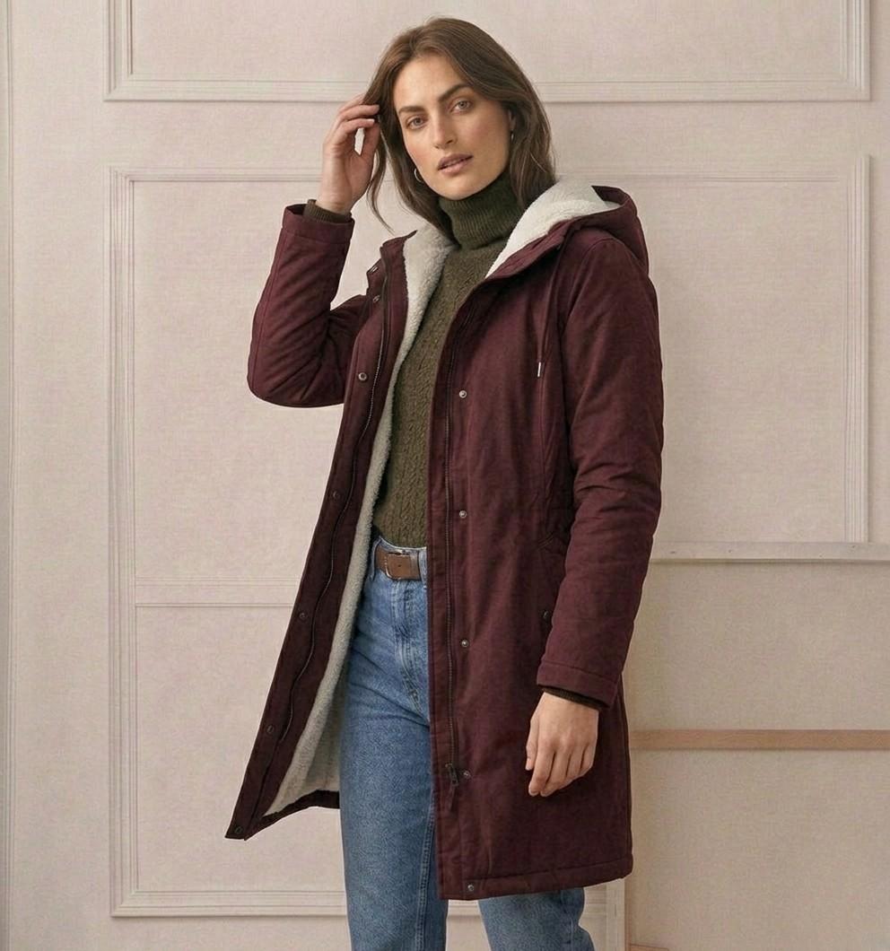 Women's Fleece-Lined Winter Parka
