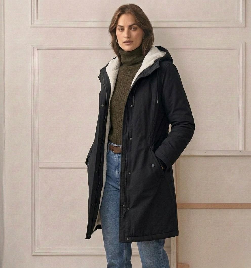 Women's Fleece-Lined Winter Parka