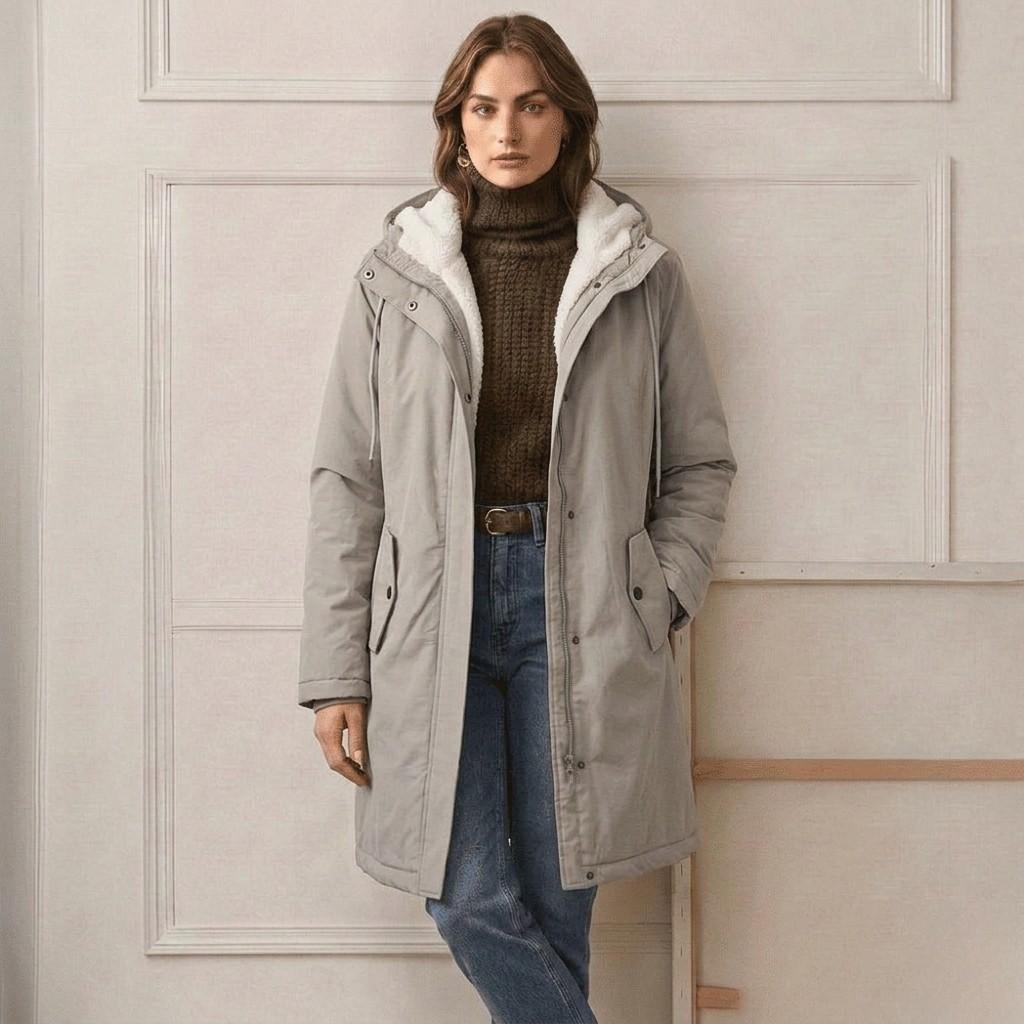 Women's Fleece-Lined Winter Parka