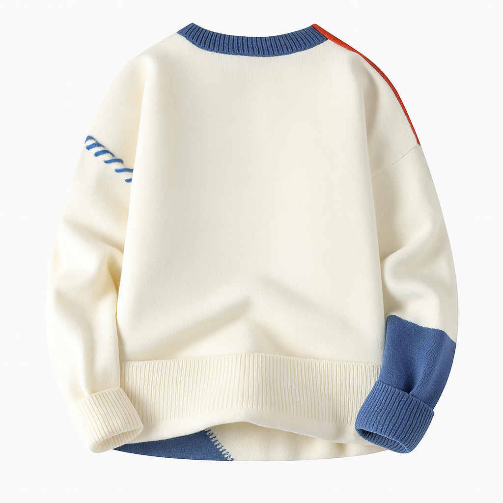 Arty Patch Sweater (FINAL SALE)