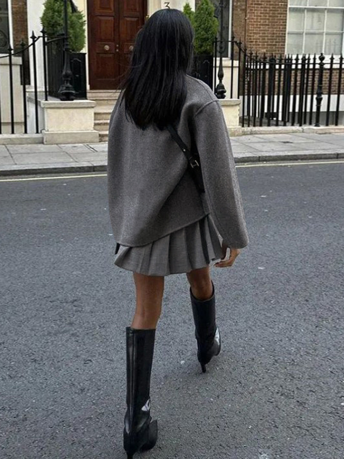 Charlene | Women's Double-Breasted Peacoat