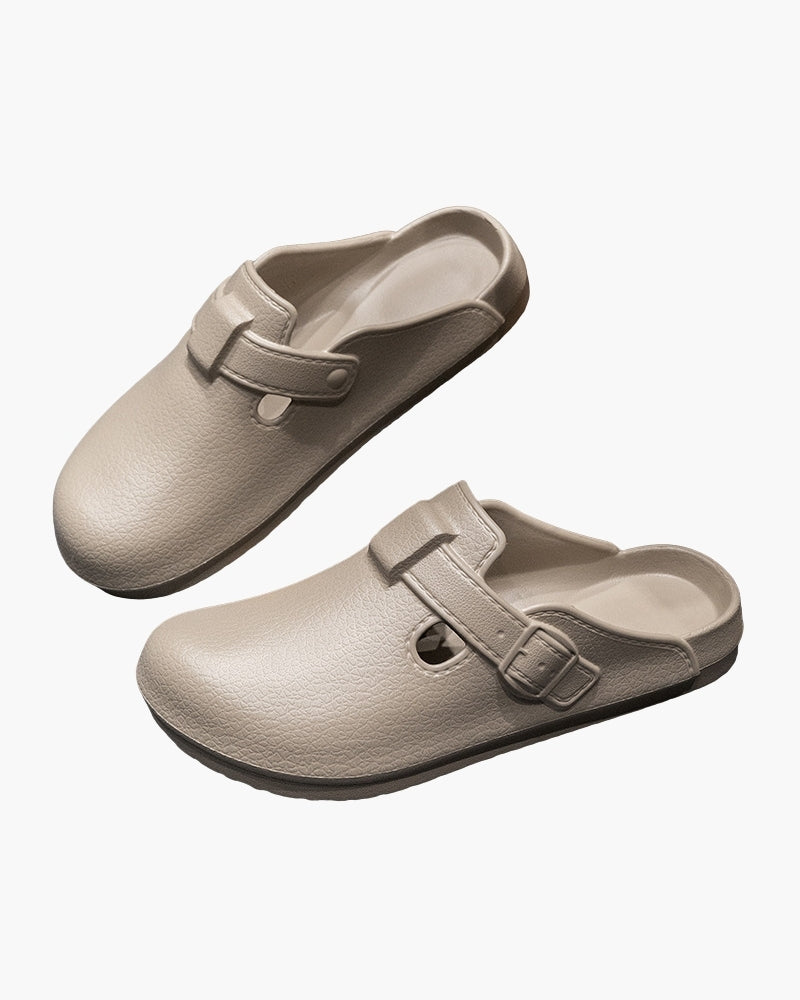 Classic Waterproof Buckle Clogs