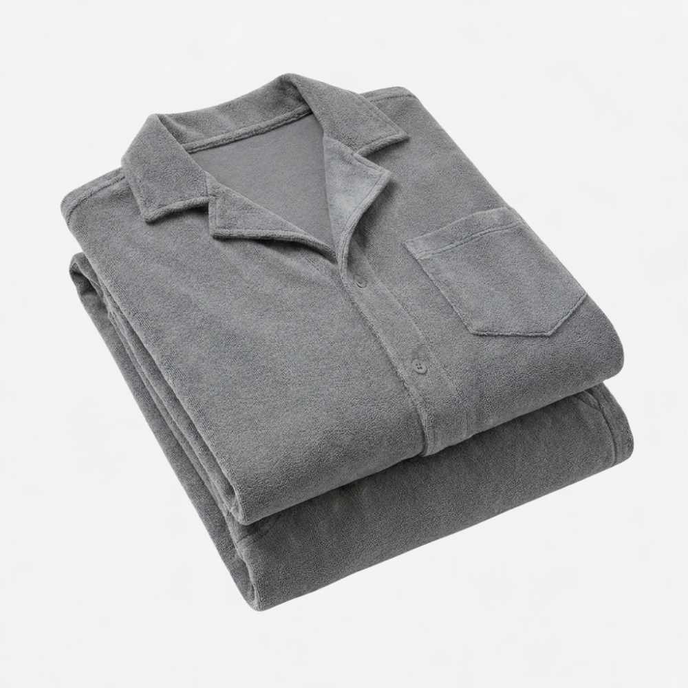 OLDMONEYLOOK | Men’s Classic Camp Collar Lounge Set