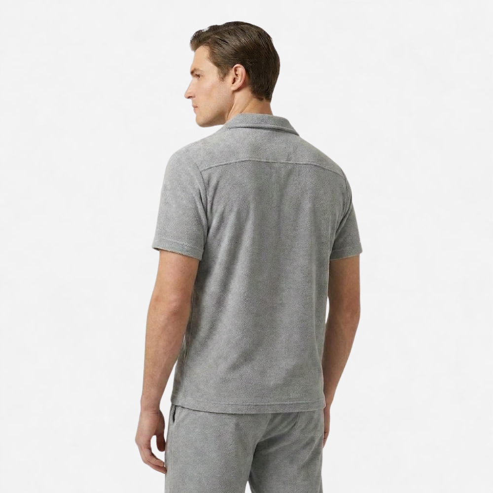 OLDMONEYLOOK | Men’s Classic Camp Collar Lounge Set