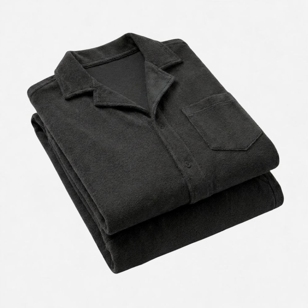 OLDMONEYLOOK | Men’s Classic Camp Collar Lounge Set