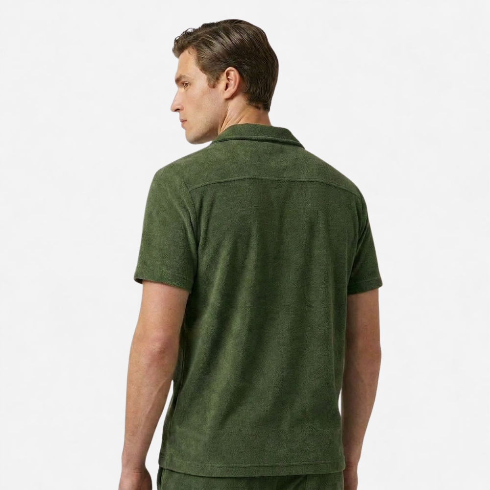 OLDMONEYLOOK | Men’s Classic Camp Collar Lounge Set