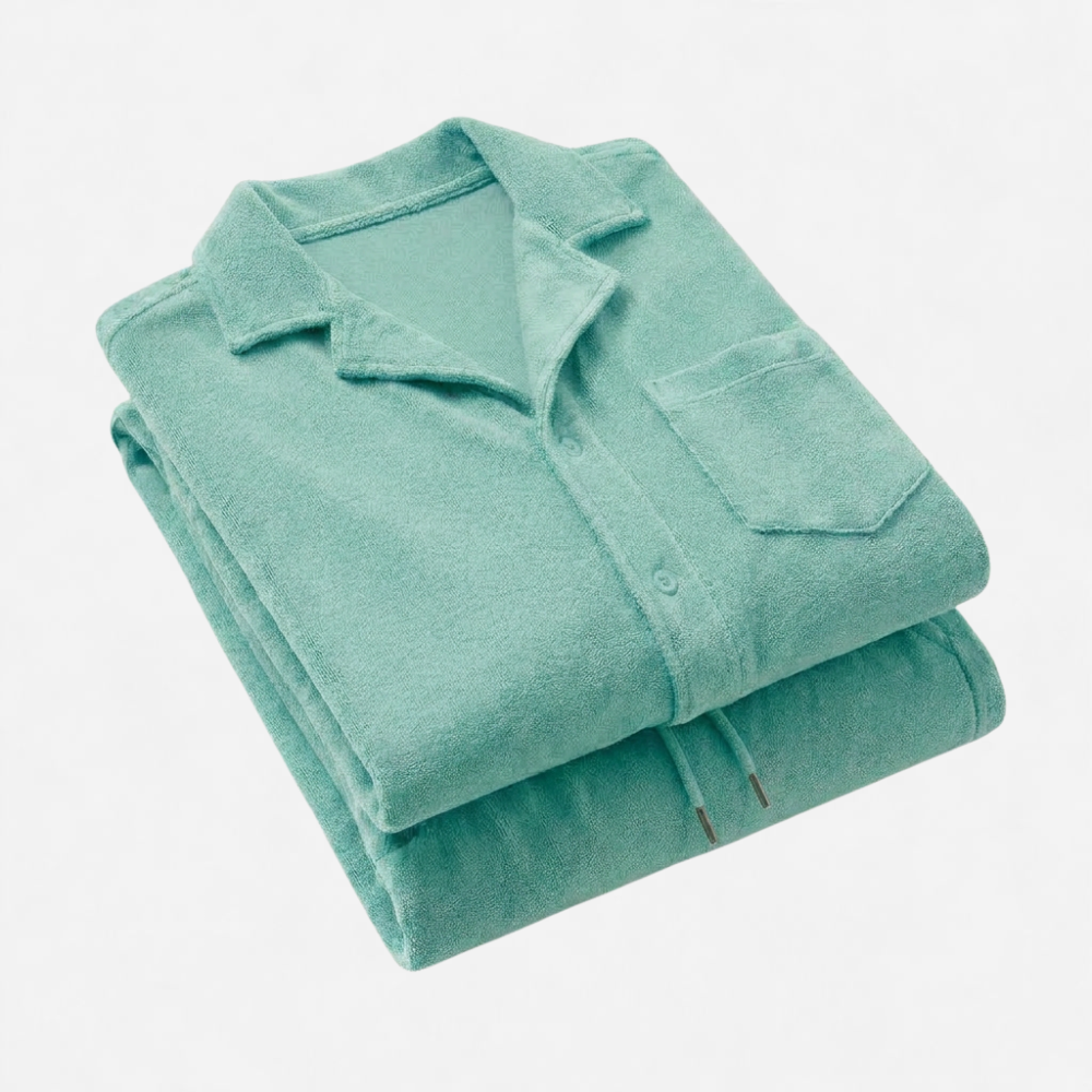 OLDMONEYLOOK | Men’s Classic Camp Collar Lounge Set