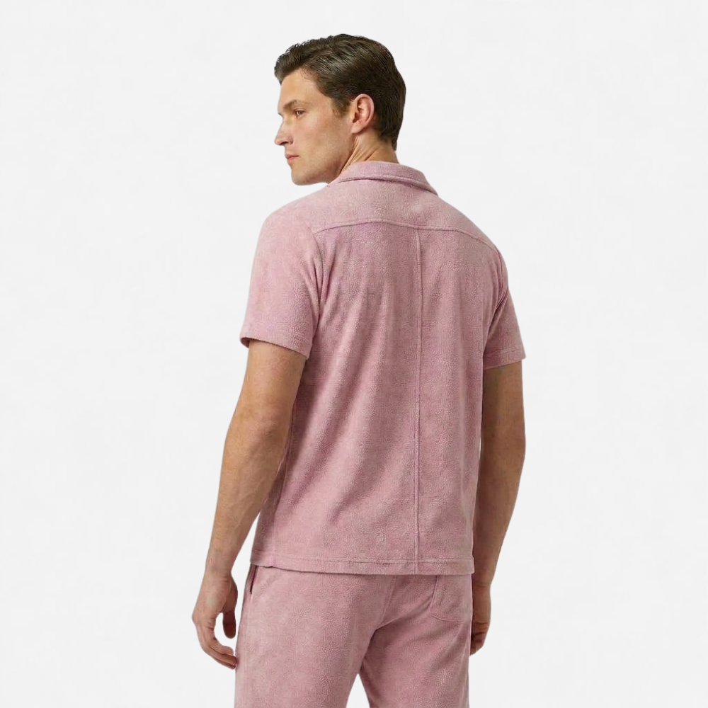 OLDMONEYLOOK | Men’s Classic Camp Collar Lounge Set