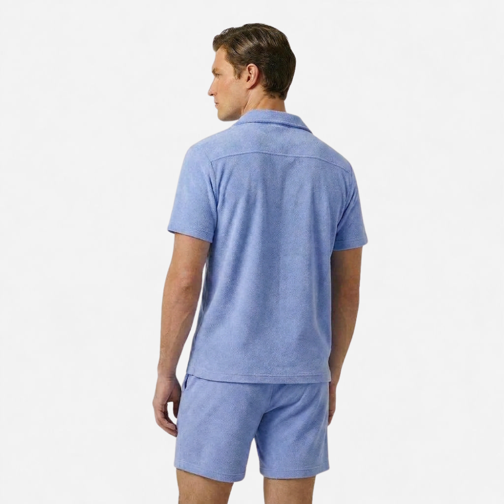 OLDMONEYLOOK | Men’s Classic Camp Collar Lounge Set