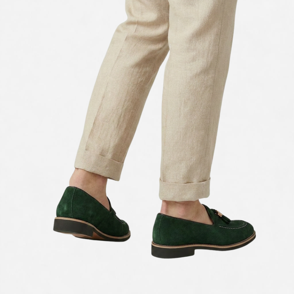 OLDMONEYLOOK | Men’s Heritage Suede Tassel Loafers