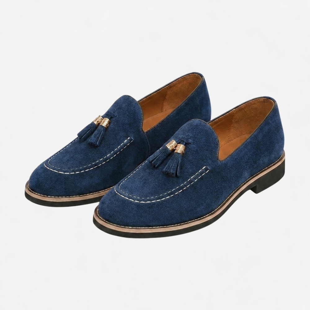 OLDMONEYLOOK | Men’s Heritage Suede Tassel Loafers