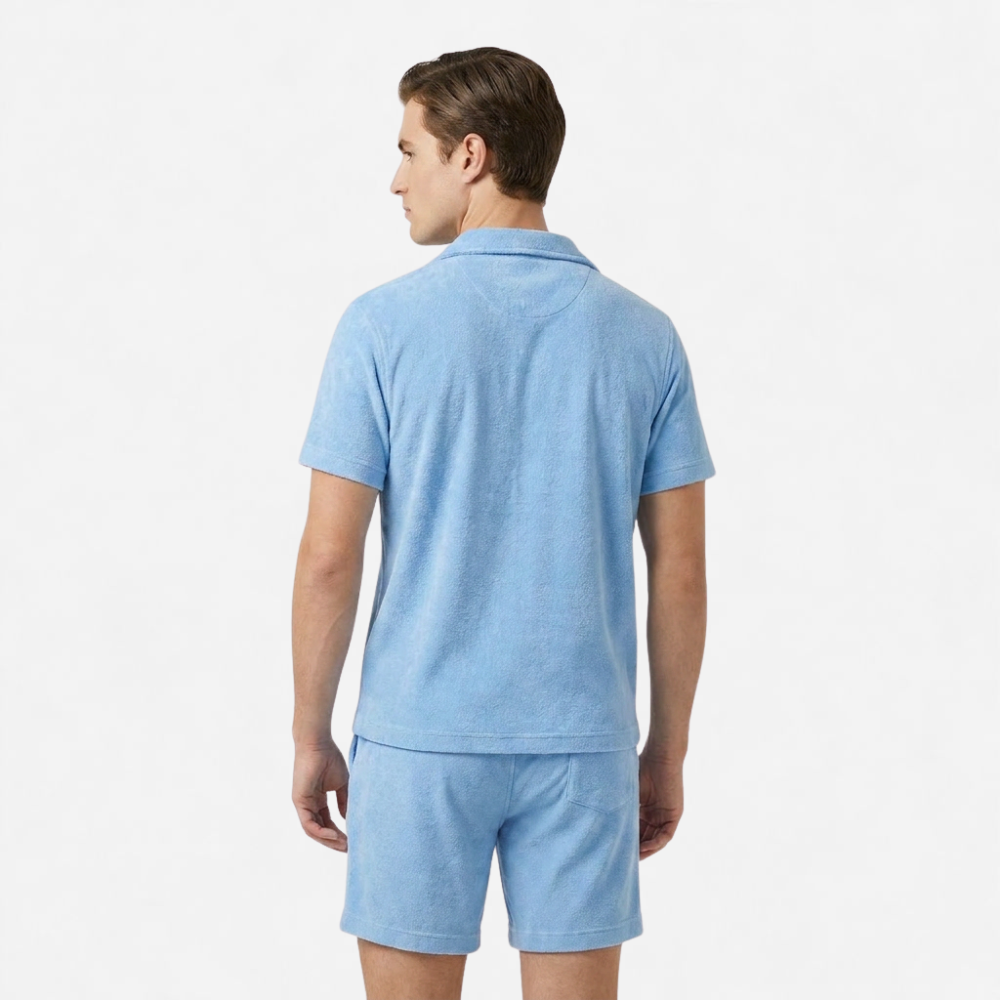 OLDMONEYLOOK | Men’s Classic Camp Collar Lounge Set