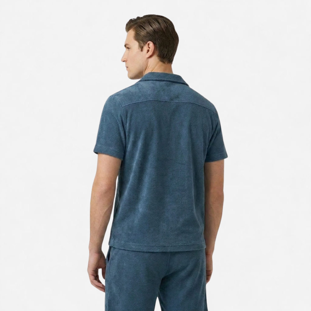 OLDMONEYLOOK | Men’s Classic Camp Collar Lounge Set