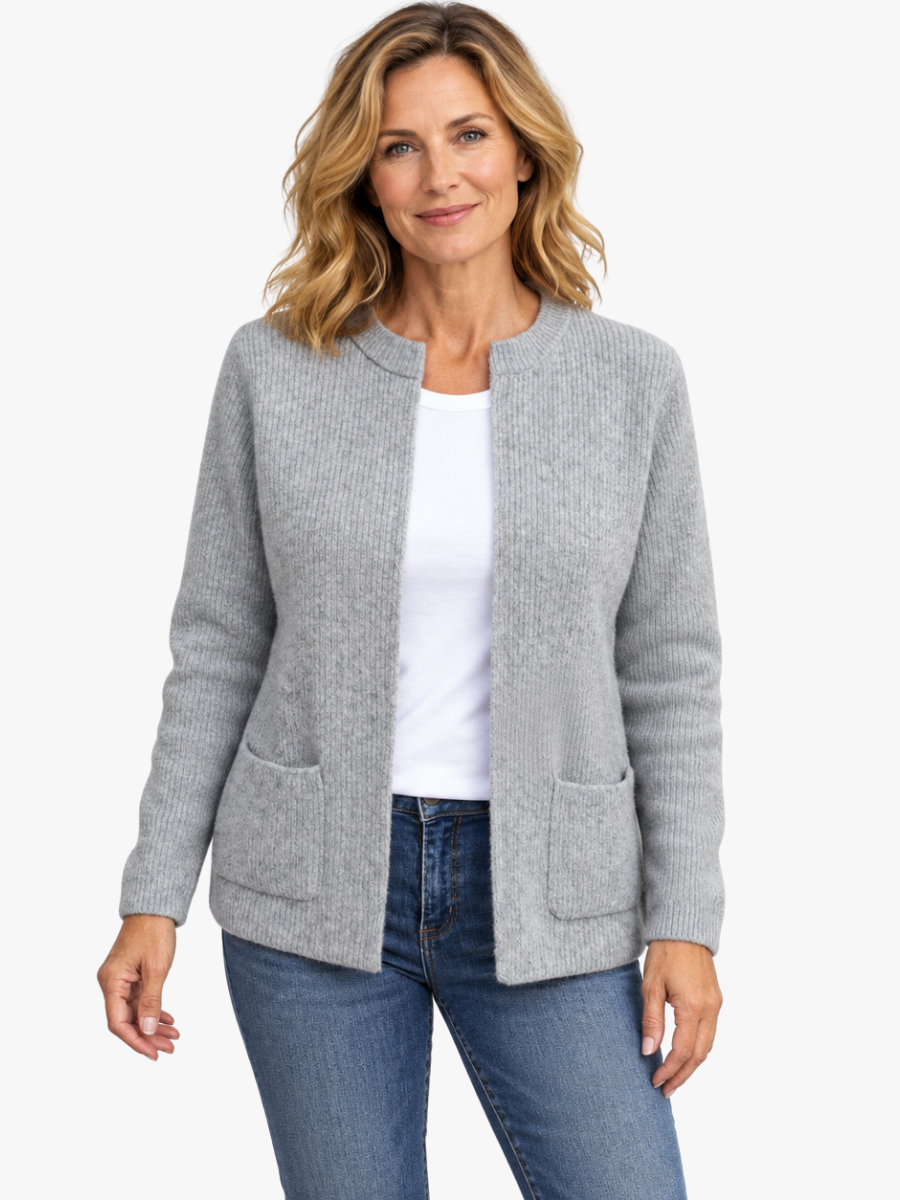 Women's Ribbed Open Vest