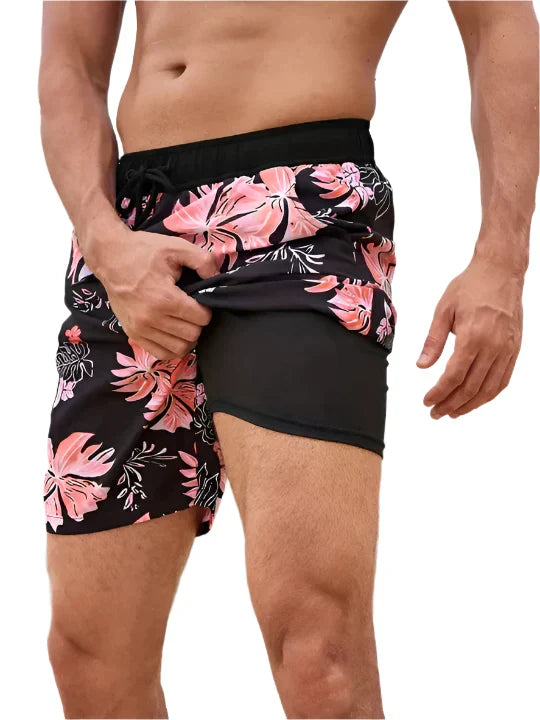 Men's Swim Shorts with Inner Pocket