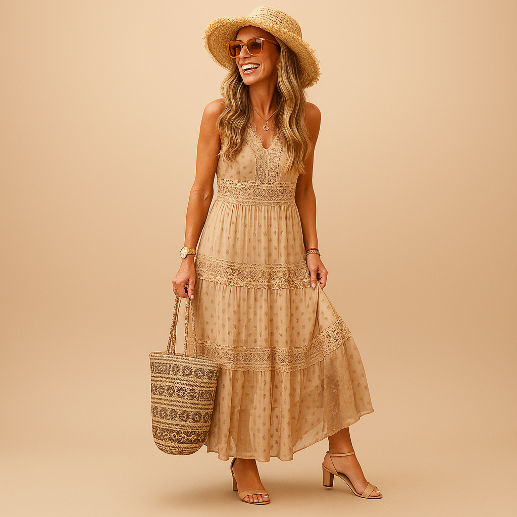 Nova – Ladies' Boho Summer Dress with Ibiza Spirit