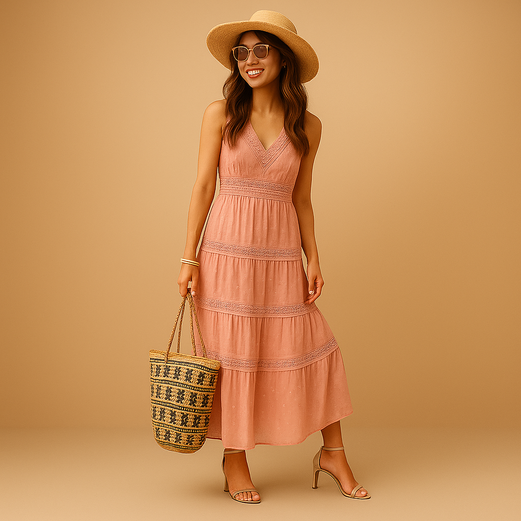 Nova – Ladies' Boho Summer Dress with Ibiza Spirit