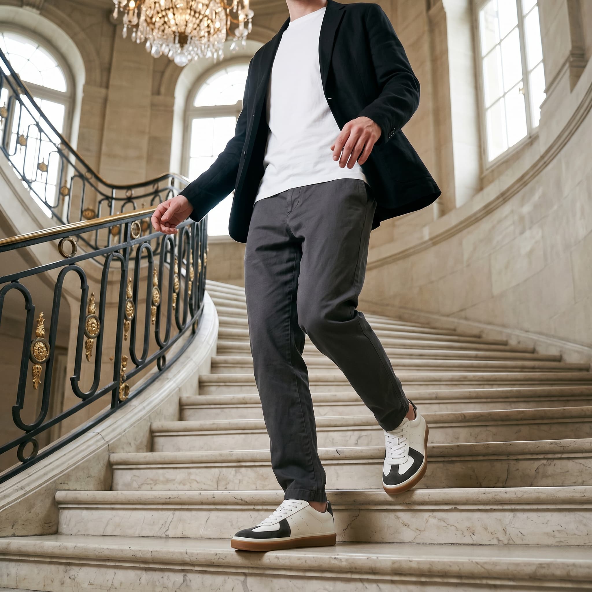 Whitfield Leather Court Sneaker