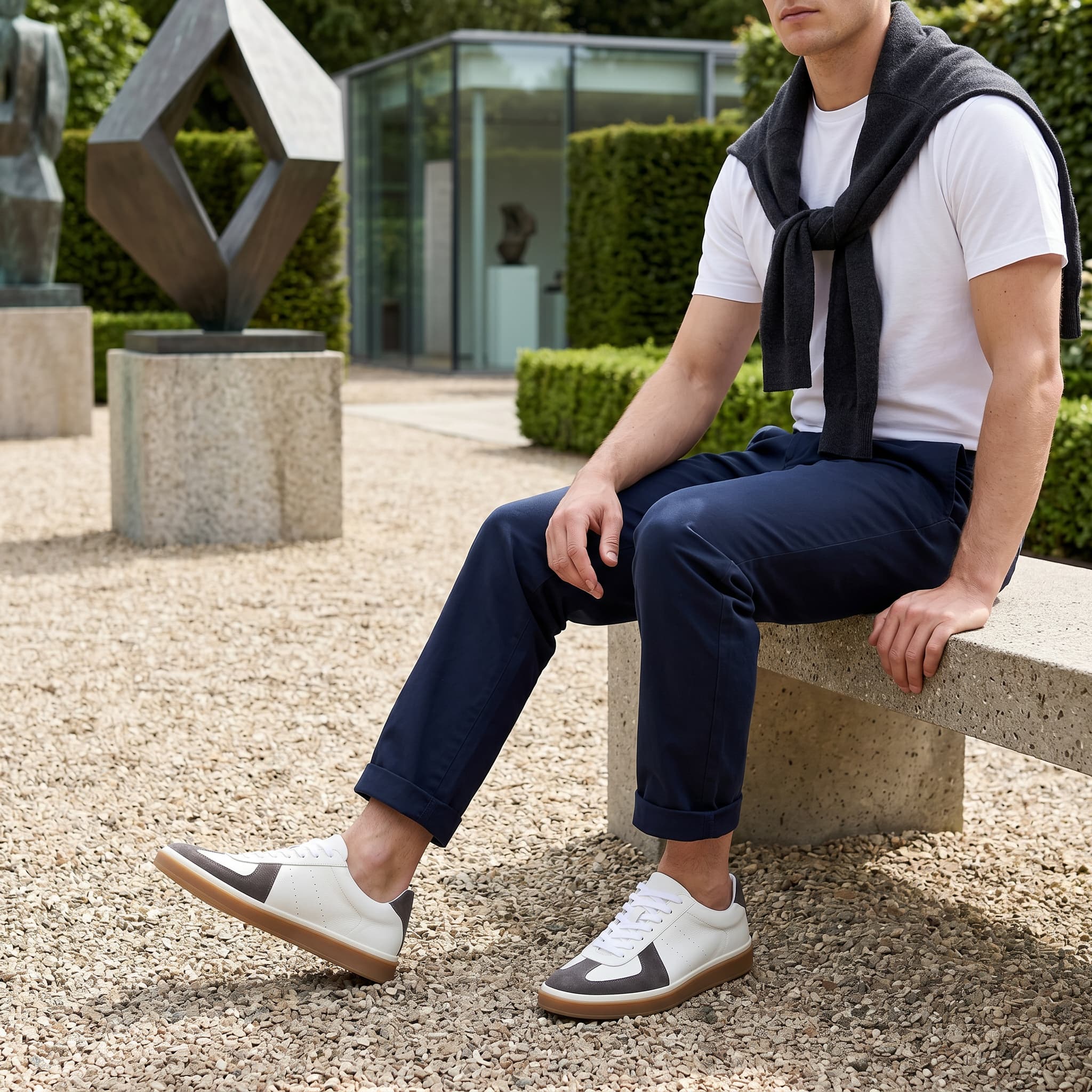 Whitfield Leather Court Sneaker