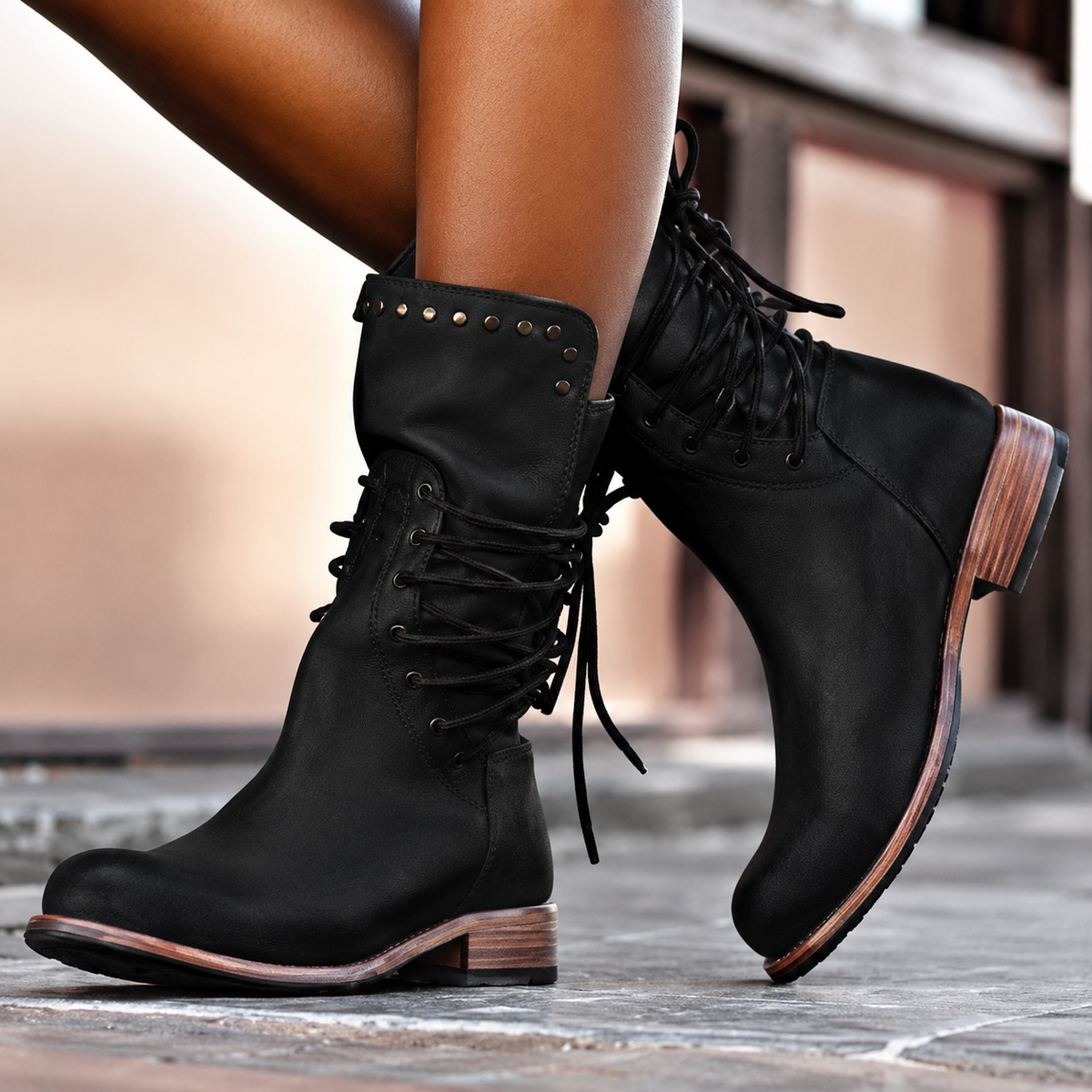 Vintage-Inspired Women's Polar Boots