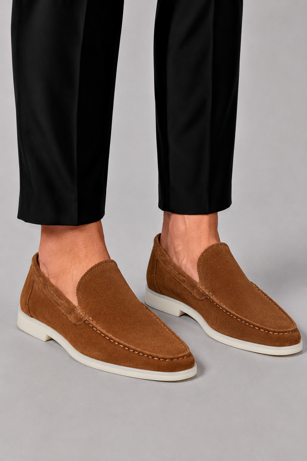Men's Suede Slip-Ons Modern Luxury Comfort