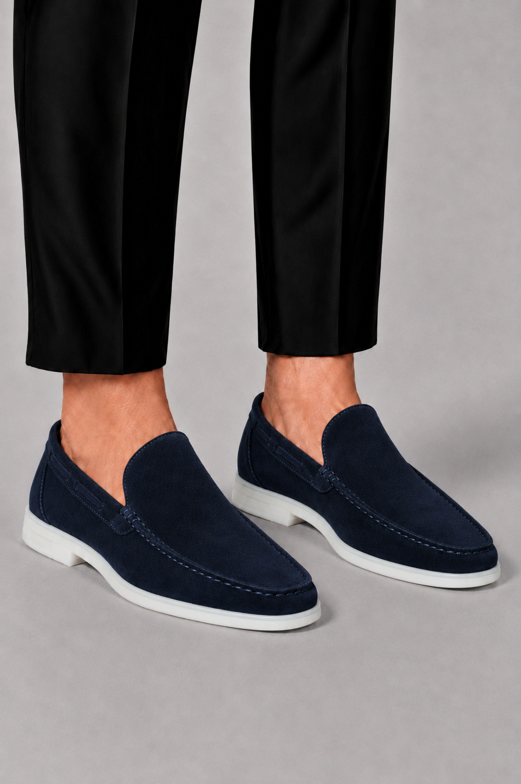 Men's Suede Slip-Ons Modern Luxury Comfort