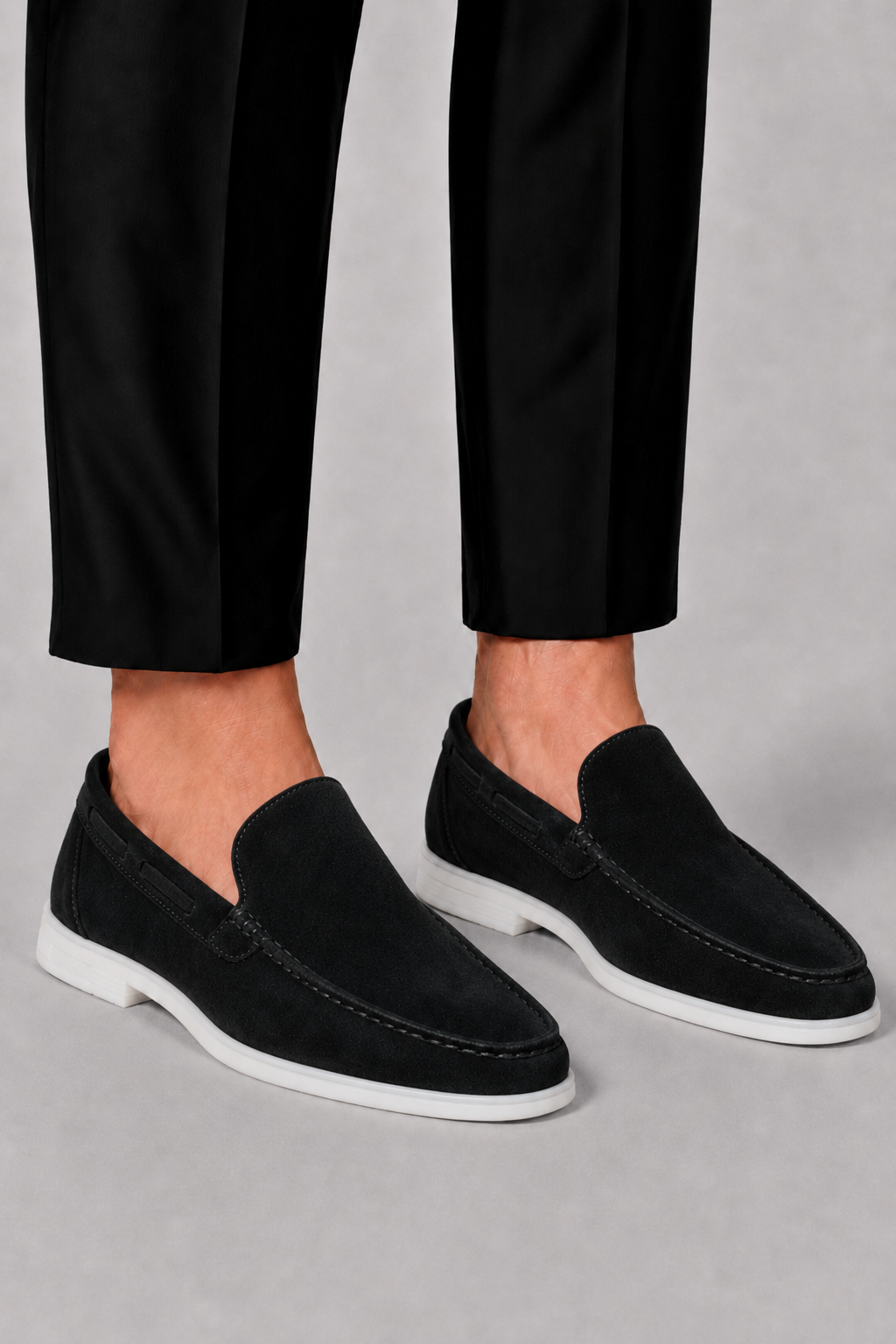 Men's Suede Slip-Ons Modern Luxury Comfort