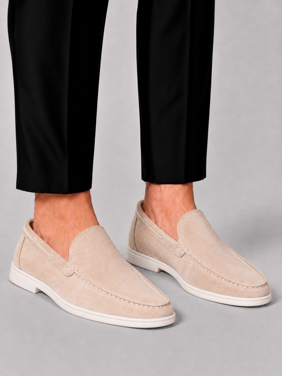 Men's Suede Slip-Ons Modern Luxury Comfort