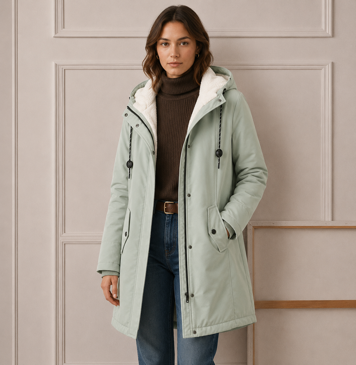 Beatrice | Warm and Cozy Hooded Winter Jacket