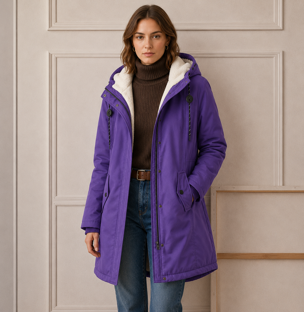 Beatrice | Warm and Cozy Hooded Winter Jacket