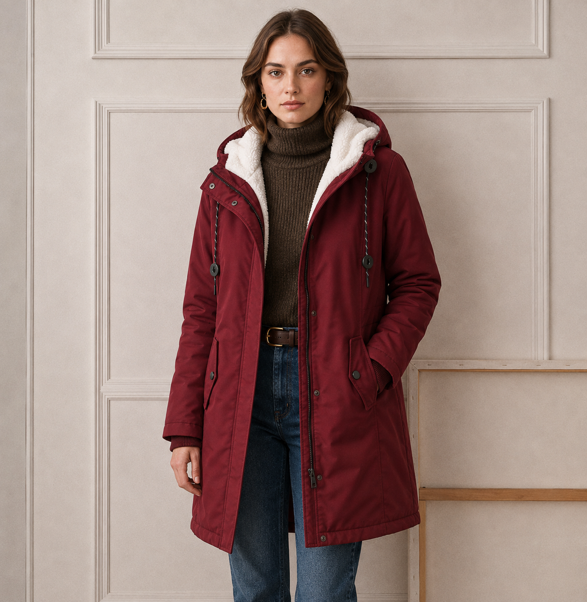 Beatrice | Warm and Cozy Hooded Winter Jacket