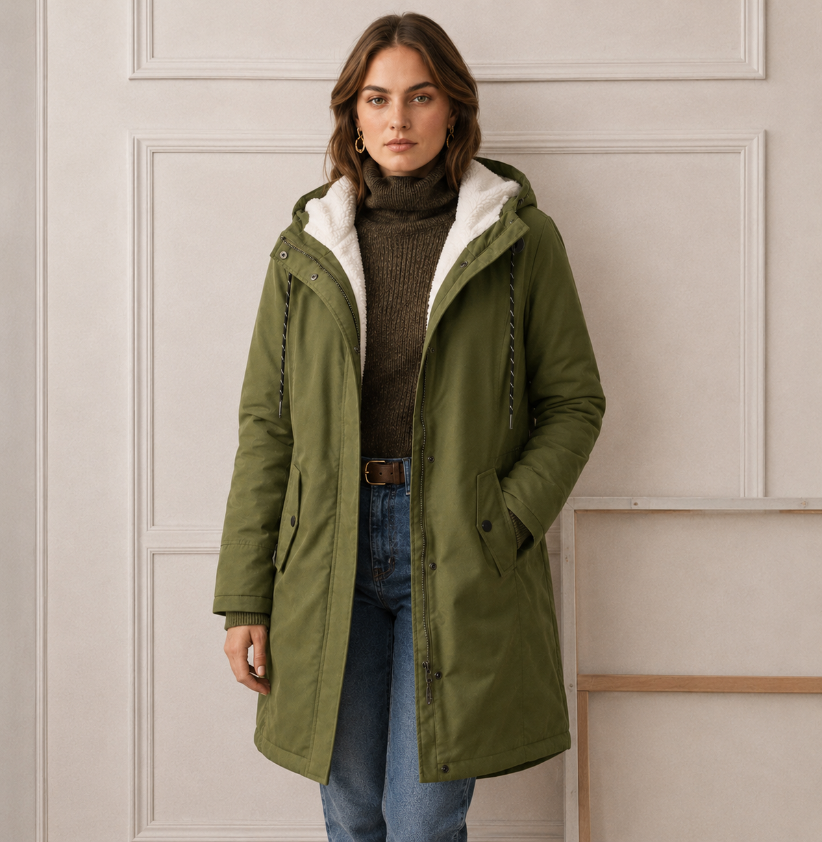Beatrice | Warm and Cozy Hooded Winter Jacket