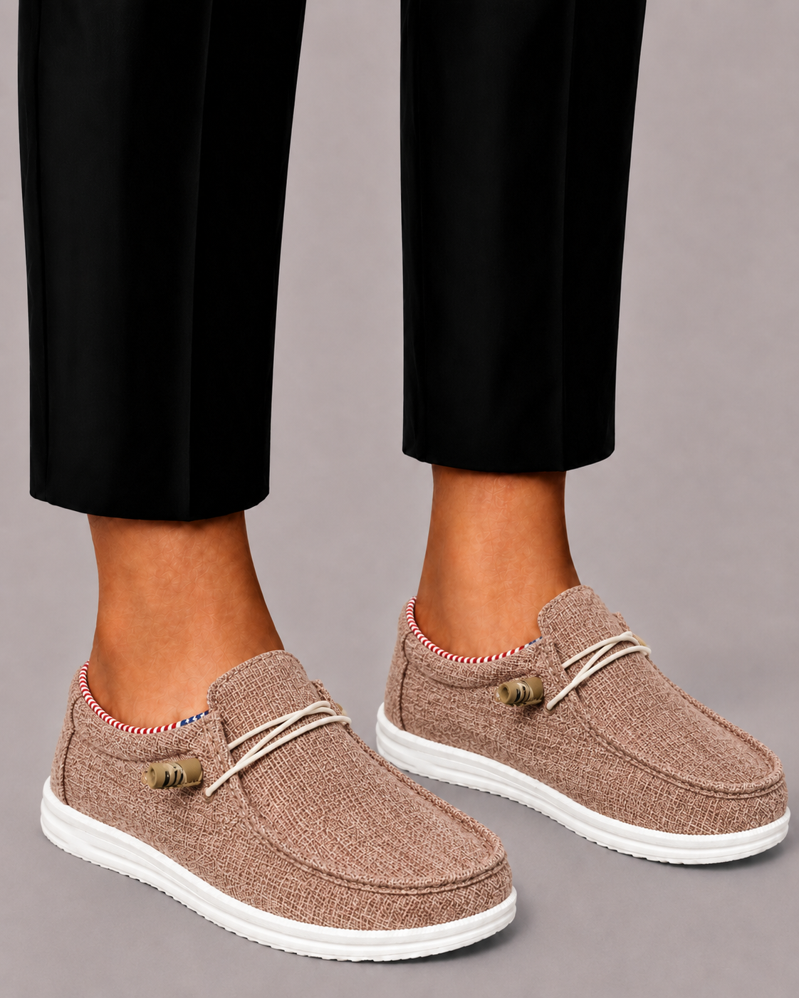 Men's Canvas Slip-Ons Lightweight Comfort