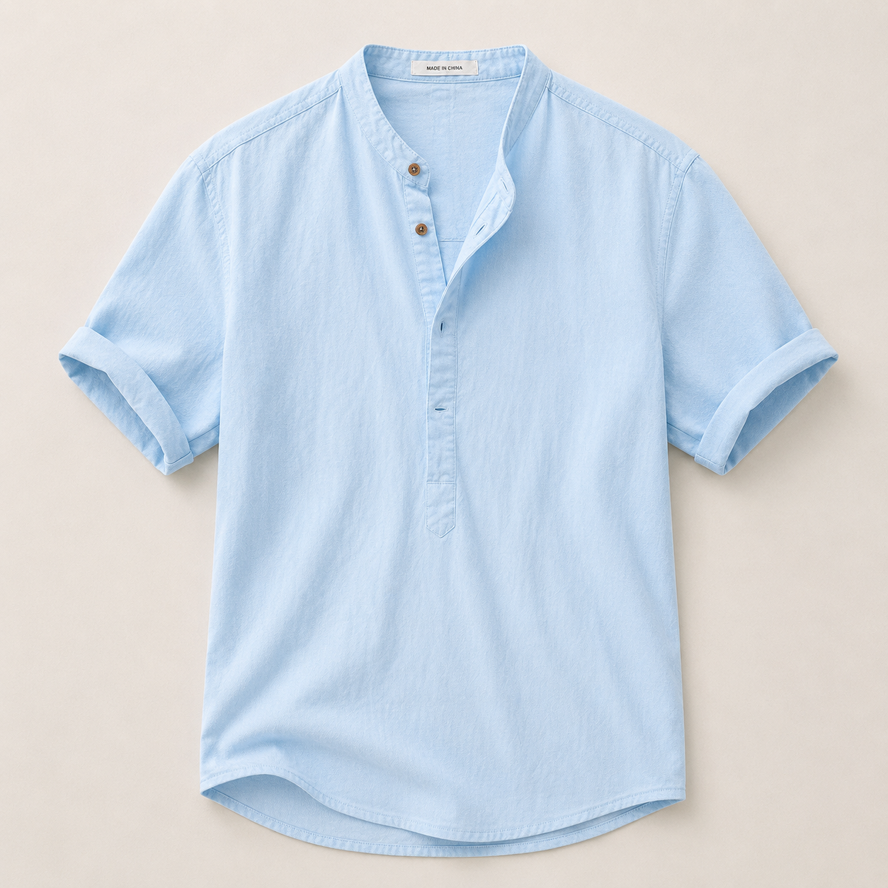 The Montclair Men’s Summer Casual Linen Shirt