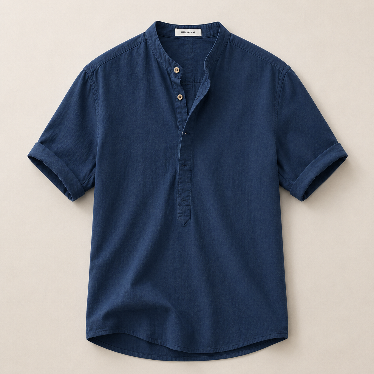 The Montclair Men’s Summer Casual Linen Shirt