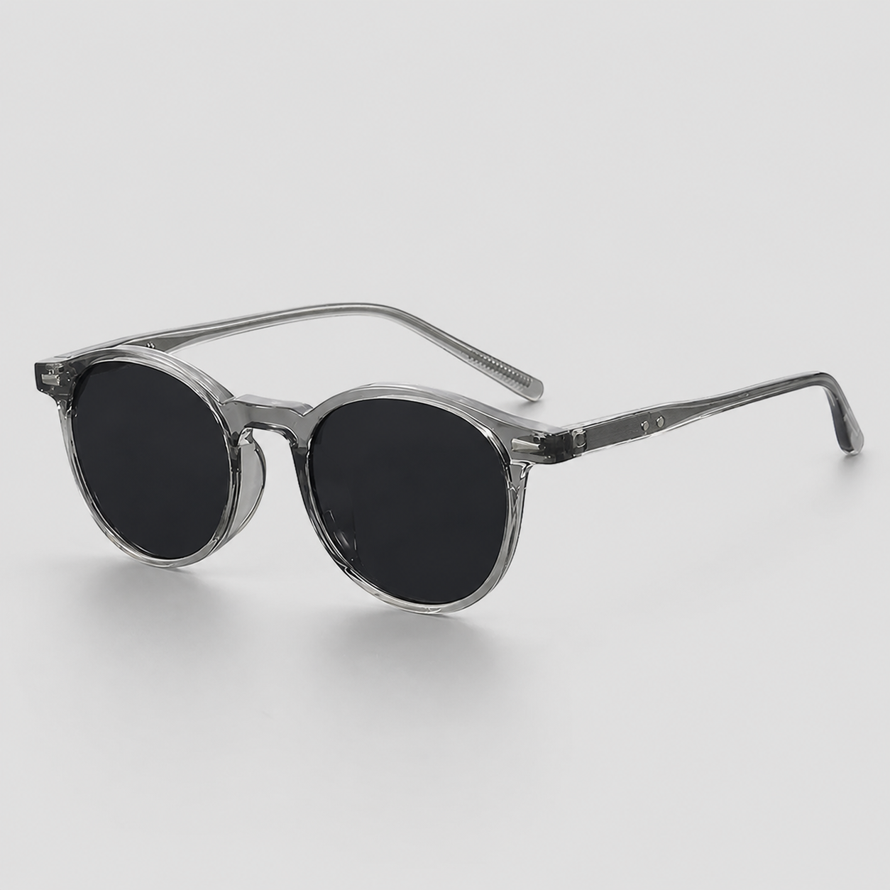 Men's Sunglasses Round Frame Lightweight Retro Style