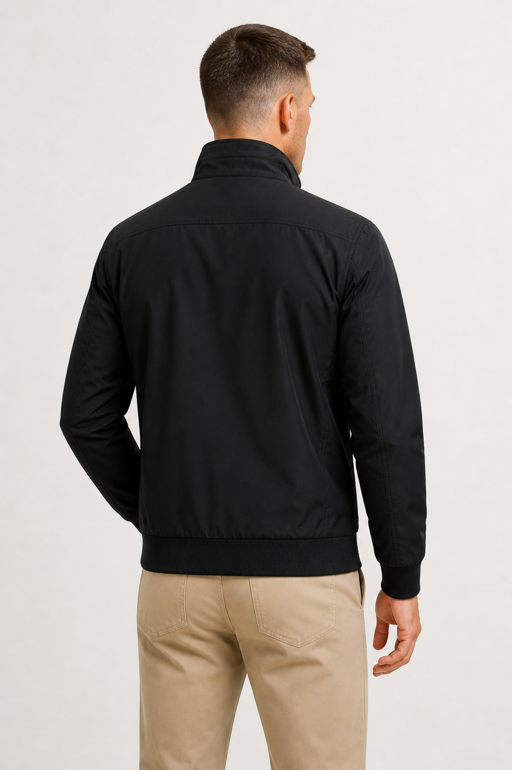 Men's Mid-Season Jacket Windproof Water-Repellent Modern Comfort