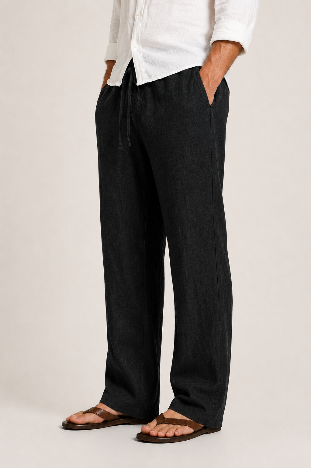 Men's Linen Trousers Relaxed Comfort Timeless Summer Style