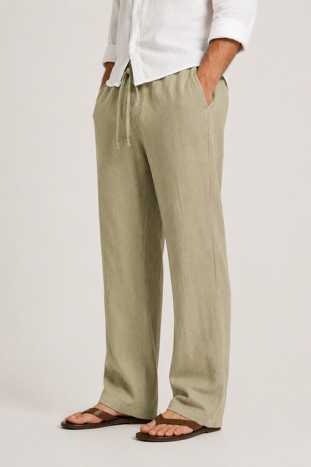 Men's Linen Trousers Relaxed Comfort Timeless Summer Style
