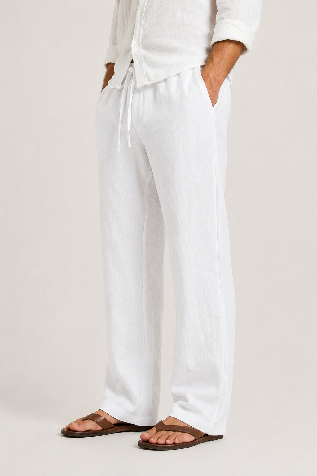 Men's Linen Trousers Relaxed Comfort Timeless Summer Style
